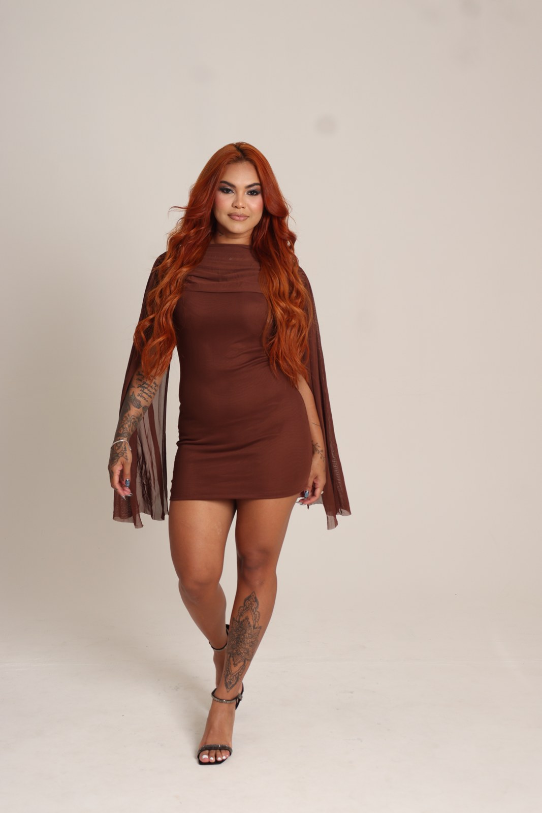 VESTIDO VANESSA TULE
